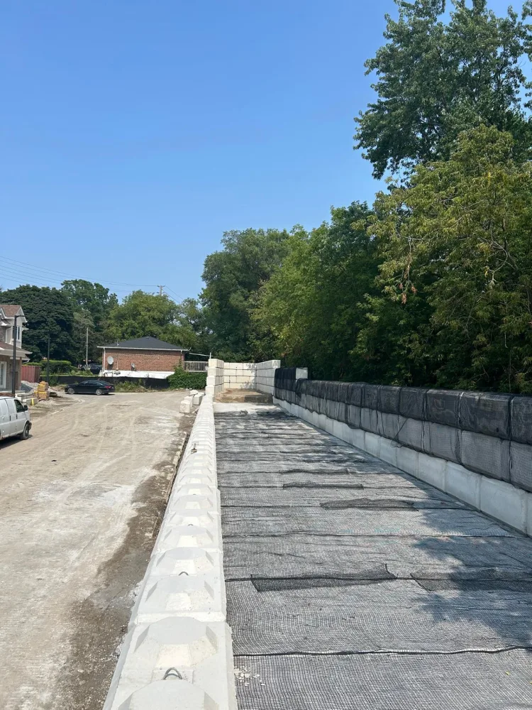 Retaining Wall services in the GTA — Global City Excavation